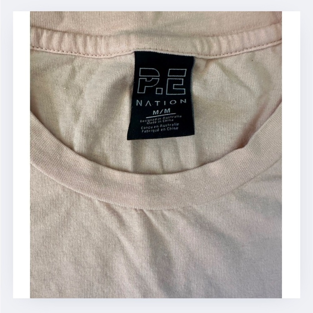 P.E. Nation Sleeveless Pink Active Top - Picture 5 of 7